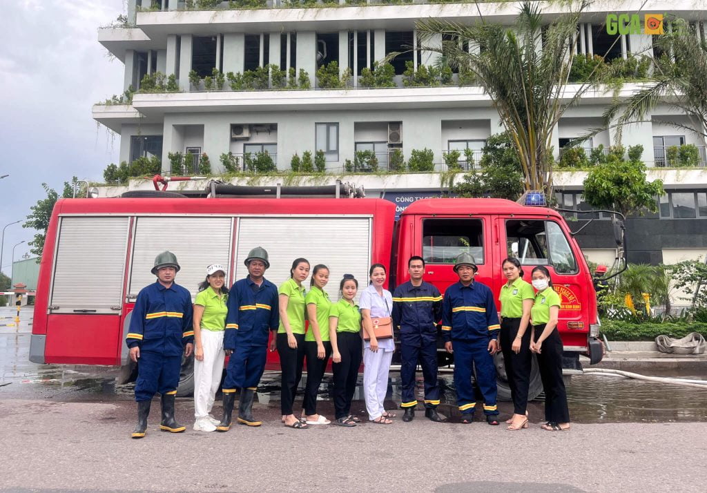 GCA tham gia thực tập chữa cháy và cứu nạn cứu hộ