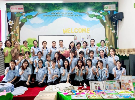 Cảm xúc ngày chia tay GCA của đoàn thực tập sinh