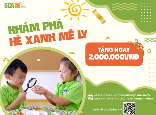 GCA Quy nhơn ưu đãi tuyển sinh tháng 6